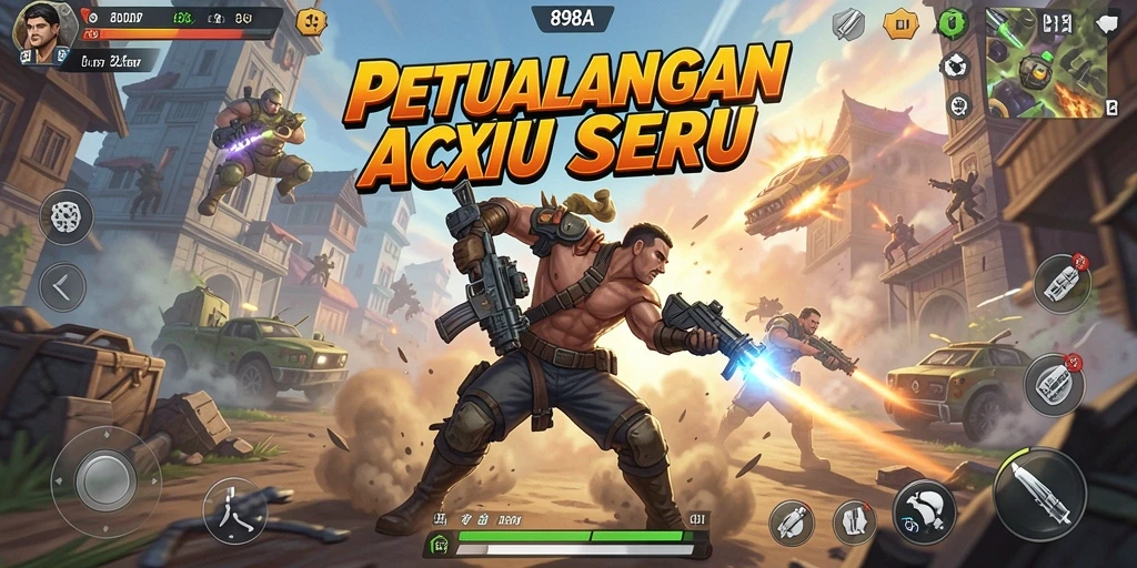 Screenshot utama 898A yang menampilkan aksi mendebarkan dalam gameplay.