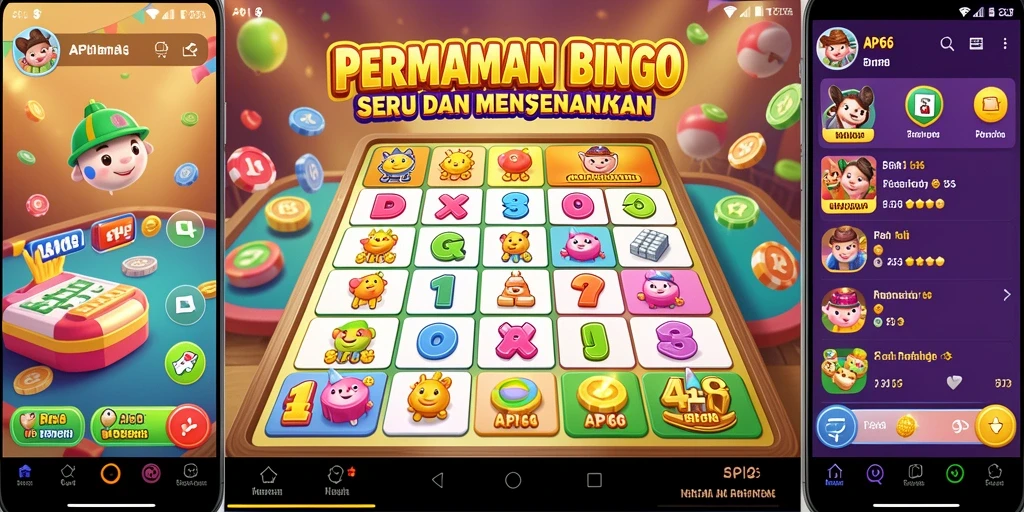 Tampilan gameplay API66 dengan pemain yang asyik bermain Bingo.