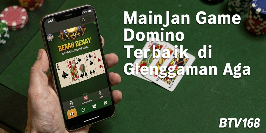 Tampilan menarik dari gameplay Domino di BTV168.
