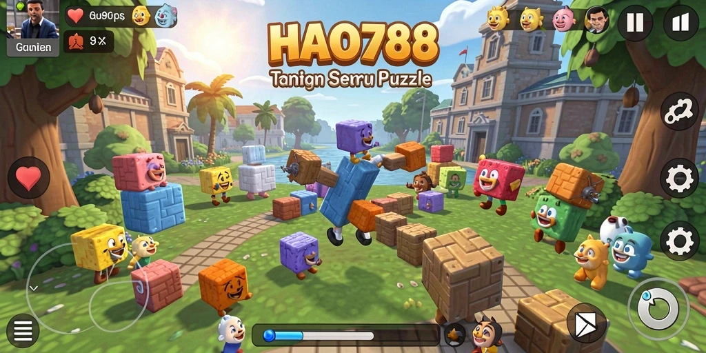 Tampilan gameplay seru di HAO788 dengan berbagai teka-teki.