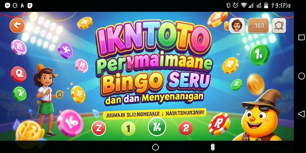 Gambaran gameplay seru dari permainan Bingo IKNTOTO.