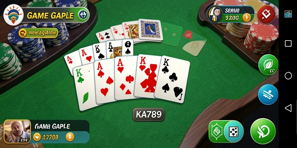 Tampilan menarik dari gameplay KA789 yang seru.