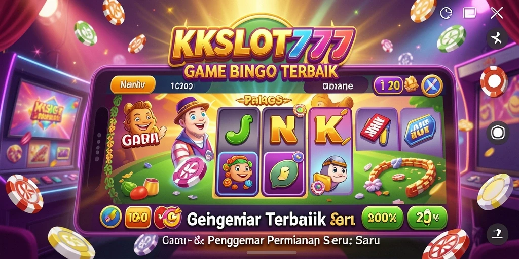 Screenshot KKSLOT777 menampilkan momen seru gameplay Bingo.