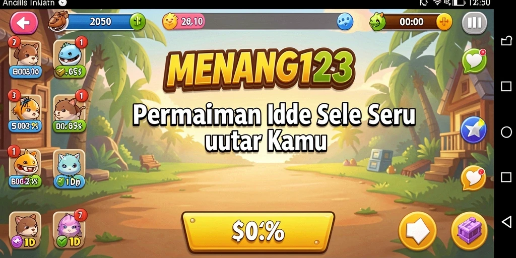 Tampilan gameplay menarik dari MENANG123 dan pengalaman Idle yang asyik.