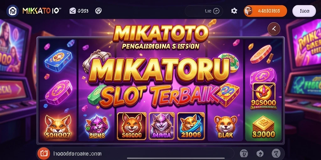 Screenshot gameplay MIKATOTO menampilkan keseruan bermain Slot.