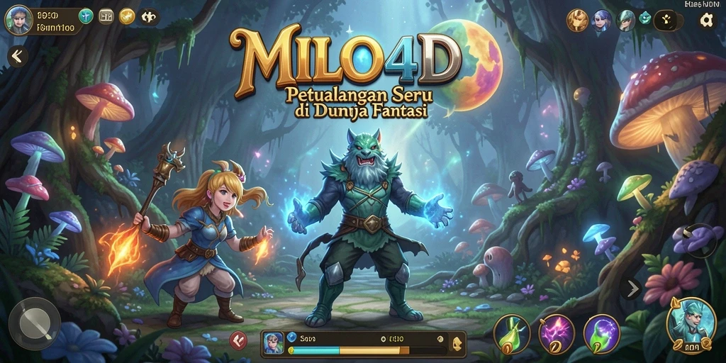 Tampilan gameplay MILO4D yang menakjubkan dan mengasyikkan.