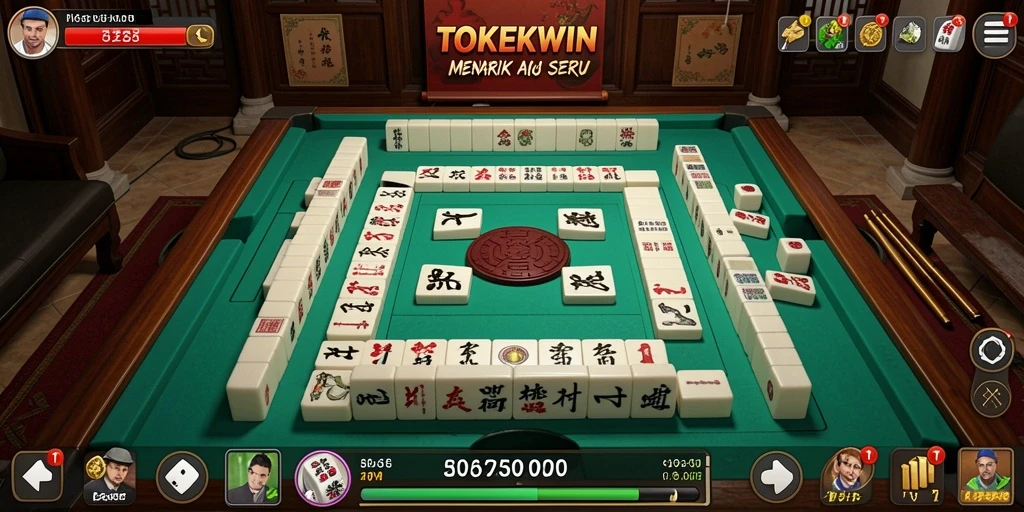 Tampilan gameplay yang menarik dan penuh strategi dalam TOKEKWIN.