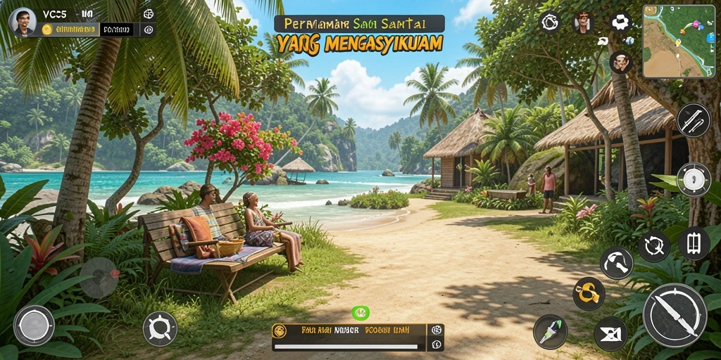 Screenshot VC5 menunjukkan gameplay santai dan menyenangkan.